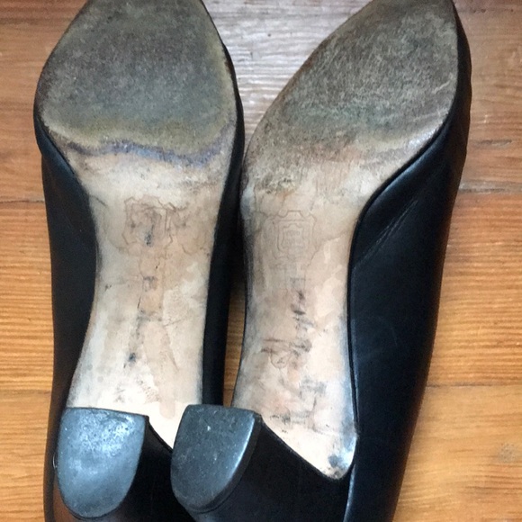 Silvia Fiorentina black leather pump - Picture 6 of 8